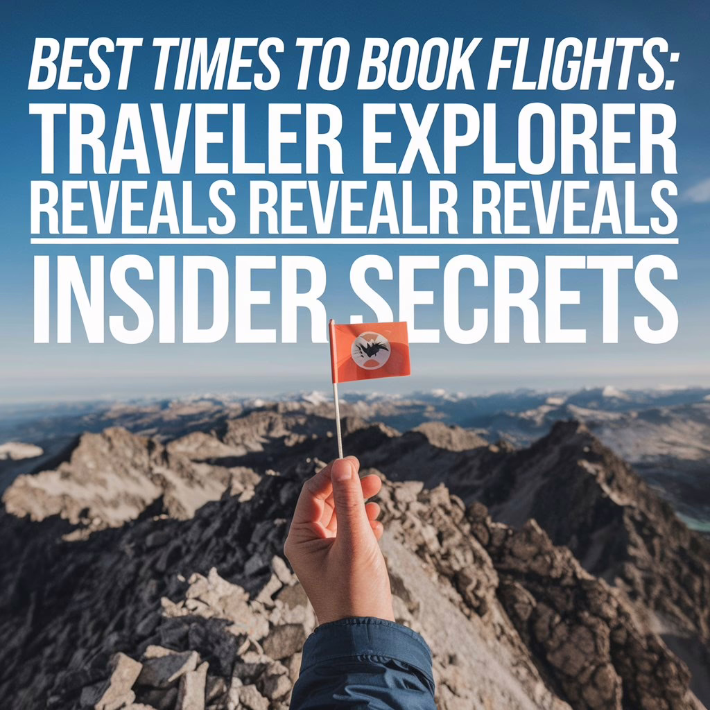 Best Times to Book Flights: Traveler Explorer Reveals Insider Secrets